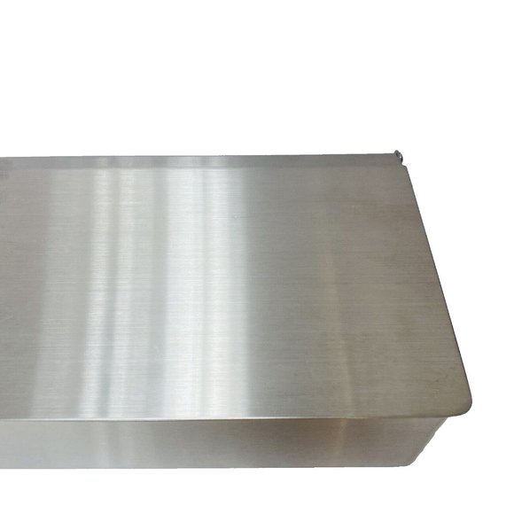 Stainless Steel Box With Mounting Holes Brand New - Picture 2 of 15